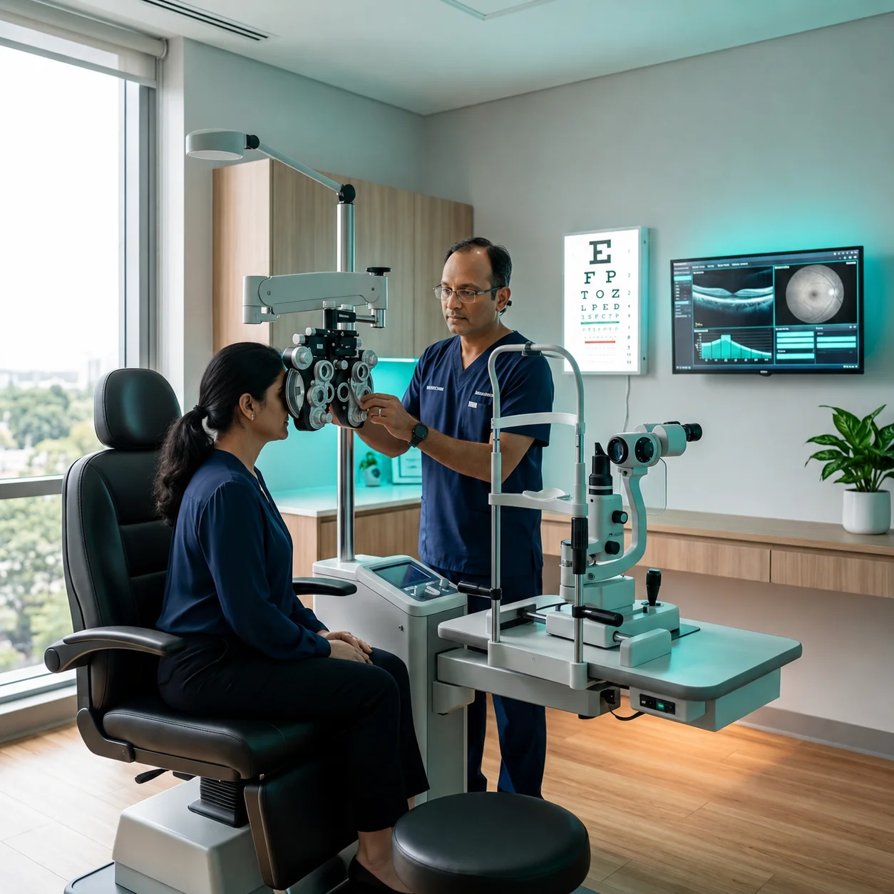 Utsav Eye Clinic Center interior