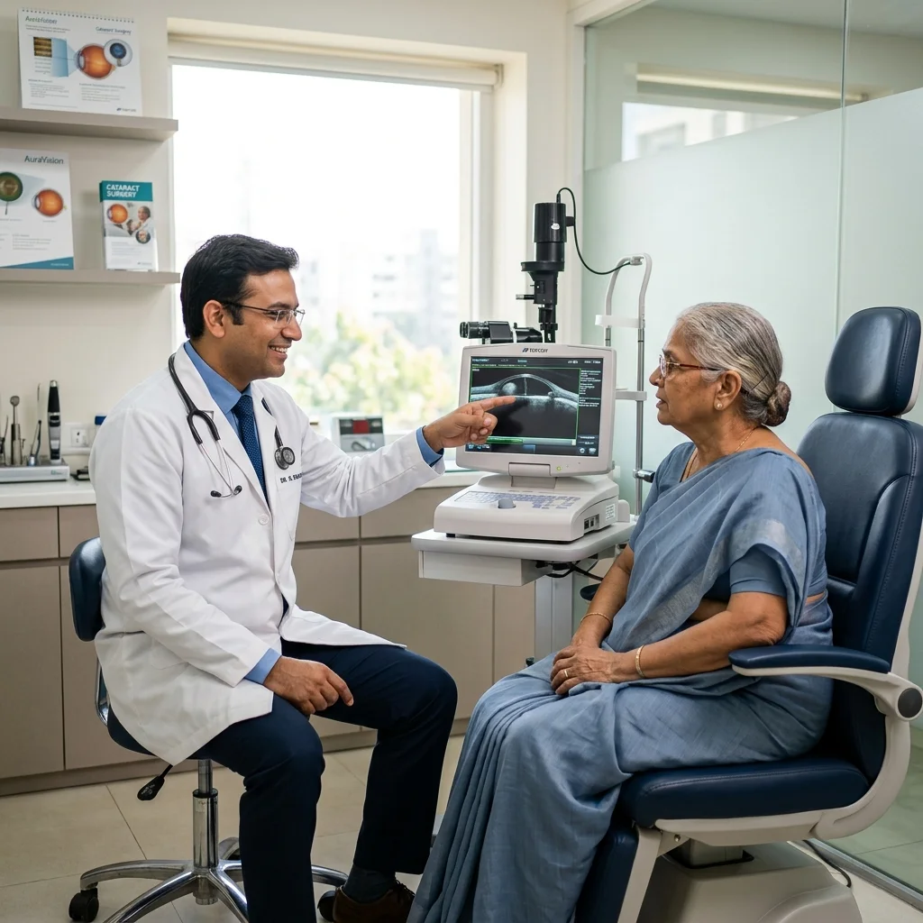 Cataract Surgery consultation and treatment at Utsav Eye Clinic